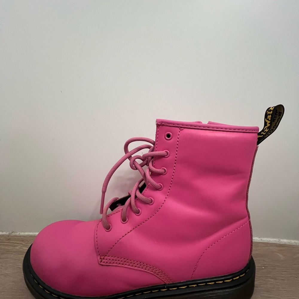 Pink Dr. Martens